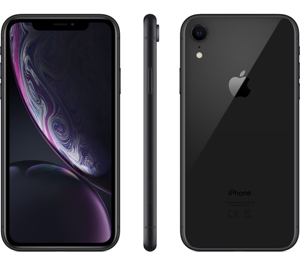 Apple XR 64Gb Black Color Smart Phone With 3Gb RAM