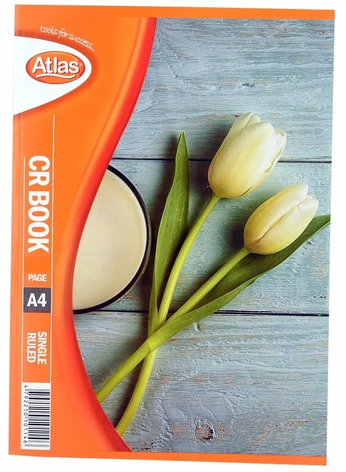 Atlas CR Single Ruled 4Q Book - 160 Pages