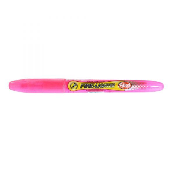 Atlas Finelighters Highlighter - Pink