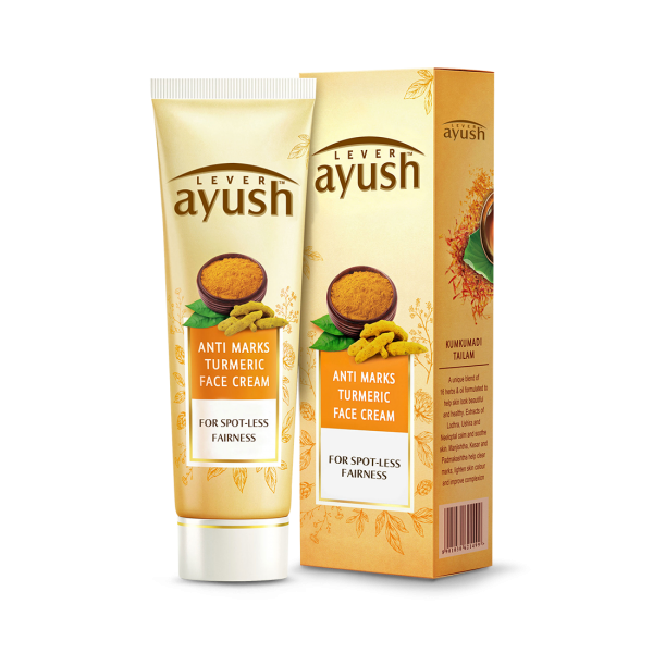 Ayush Anti Marks Turmeric Face Cream Jungle.lk