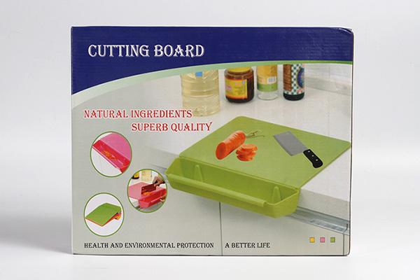 Cutting Board with Removable Collector Tray