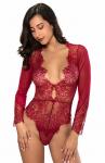Dark Angels Sexy Teddy Lingerie Nightwear – Red