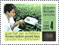 Ceylon 1967 The 100th Anniversary of Tea Cultivation in Ceylon 10. July ...