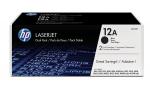 HP 12A Black Original LaserJet Toner Cartridge – Dual Pack – Q2612D