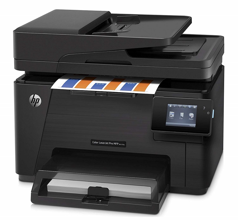 HP Color LaserJet Pro MFP M177FW Copy Scan Wireless Network Printer - Jungle.lk
