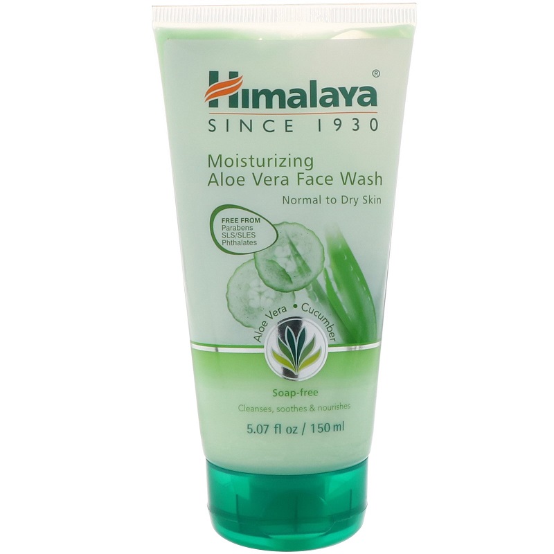 Himalaya Moisturizing Aloe Vera Face Wash 150ml Jungle.lk