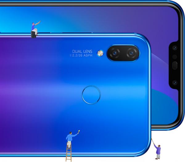 Huawei Nova 3i Mobile Phone - 128Gb - Black