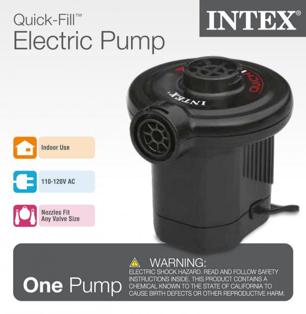 Intex Electric Air Inflator Pump - 66620