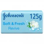 Johnsons Bath Soap Soft & Fresh, Reviving 125g