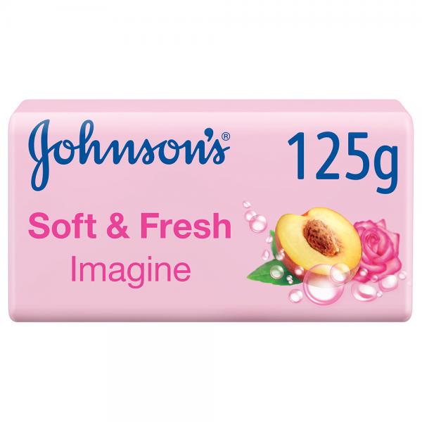 Johnsons Soap Soft & Fresh, Imagine 125g