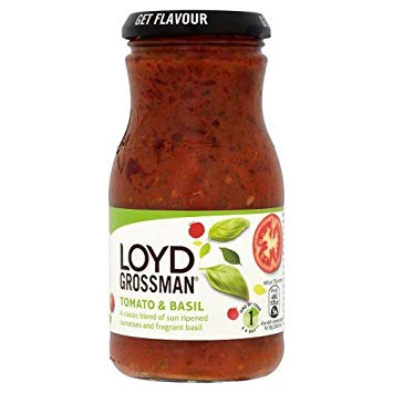 Loyd Grossman Tomato & Chilli Pasta Sauce - 350g - Pack Of 1