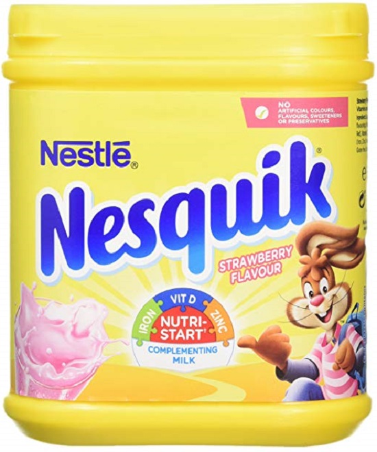 Nesquik Strawberry Milkshake Mix 500g