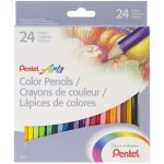 Pentel Colored Pencils – Assorted Colours – Set of 24 – CB8-24