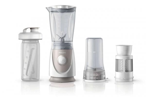 Philips 350W 0.6L Daily Collection Mini Blender With Mini Chopper - HR2874/00
