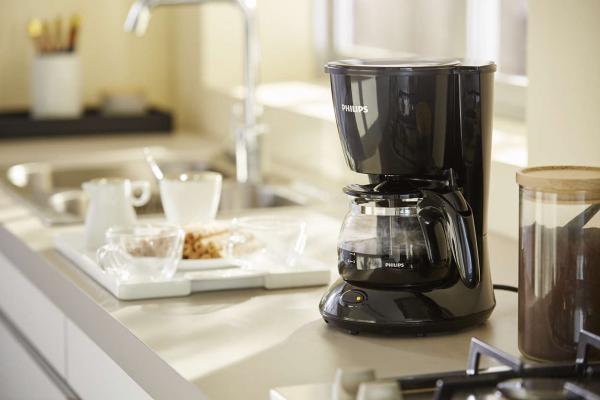 Philips 700W Daily Collection Coffee Maker Black With Glass Jug - HD7431/20