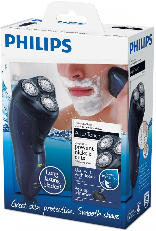 Philips AquaTouch Electric Shaver Wet And Dry With Aquatec – AT620/14
