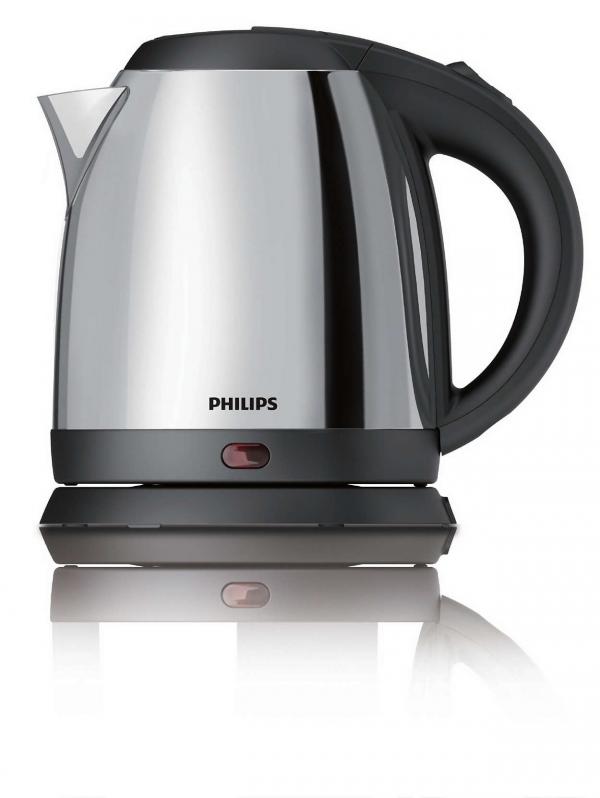 Philips Stainless Steel 1.2L 1800W Cordless Pirouette Base Kettle - HD9303/03