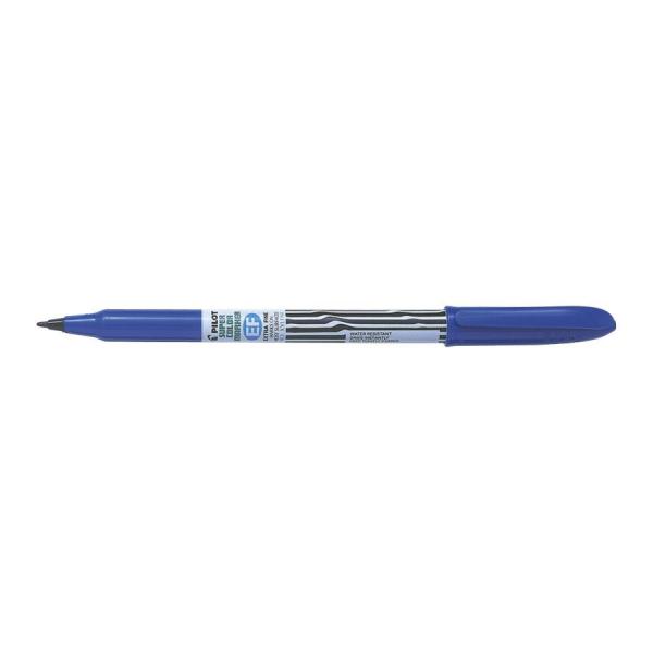 Pilot Super Color Permanent Extra Fine Tip Marker - Blue - SCAN -EF