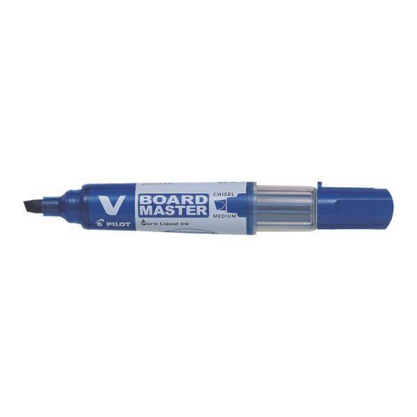 Pilot V Board Master Medium Chisel Whiteboard Marker Pen Highlighters - Blue