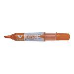 Pilot V Board Master Medium Chisel Highlighters – Orange