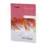 Promate A5 Exercise Single Ruled Book – 120 Pages