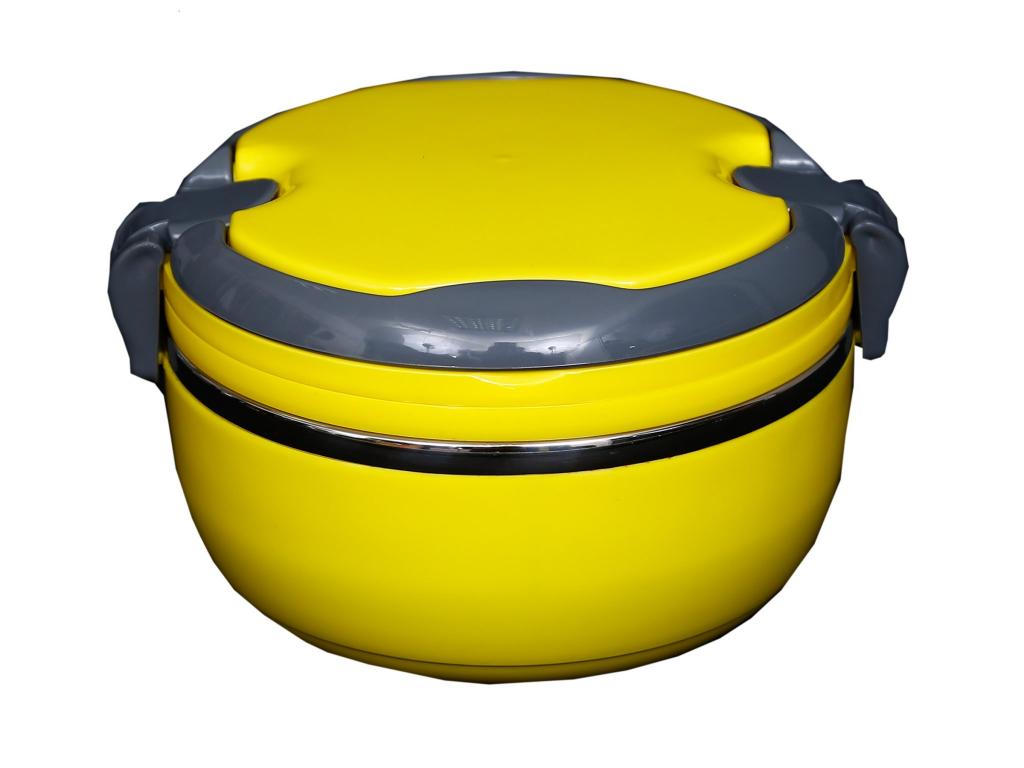 Stainless Steel Round Lunch Box 1.5L Jungle.lk