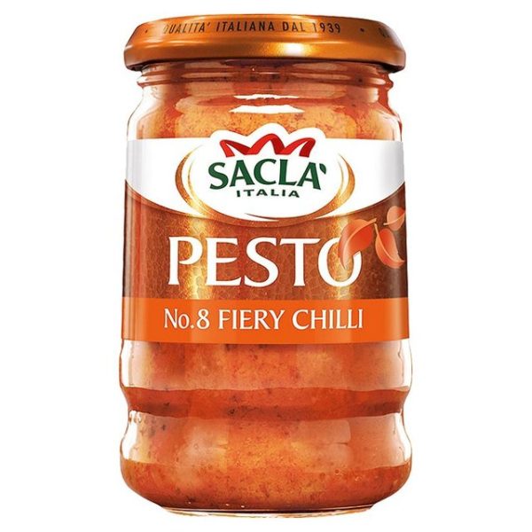 Sacla' Fiery Chilli Pesto 190g