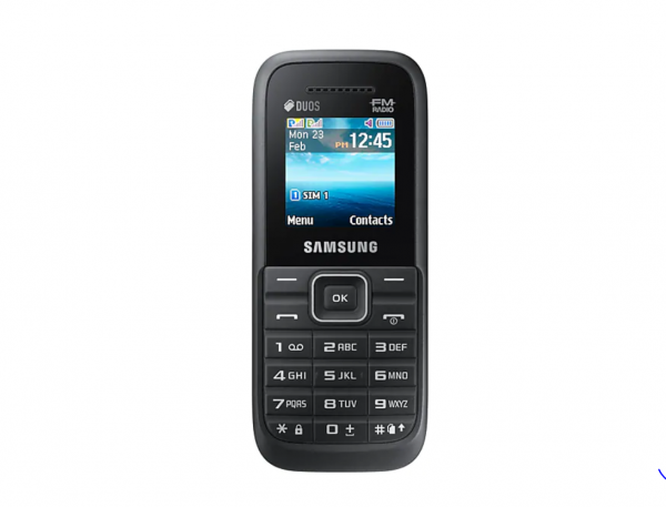 Samsung B110 (Guru FM Plus) Dual SIM 4MB Mobile Phone - Black