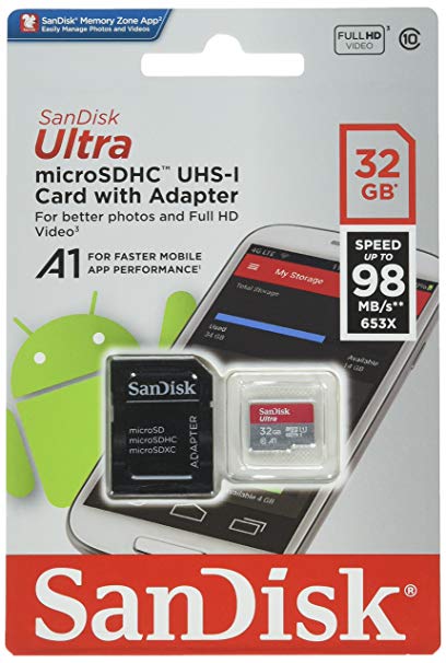 Sandisk Ultra 32gb Micro Sdxc Uhs I Memory Card 98mb S Class 10 With Adapter Jungle Lk Sandisk Ultra 32gb Micro Sdxc Uhs I Memory Card 98mb S Class 10 With Adapter Jungle Lk