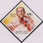 Sri Lanka 2003-12-05 Pandith W. D. Amaradeva, Musician 4.50 Rupees