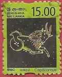 Sri Lanka 2007-10-09 Constellations – Capricorns Stamp – Rs 15.00