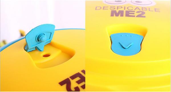 Stainless Steel 1.4L Double Layer Minion Lunch Box