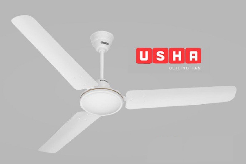 Usha Atom Ex Ceiling Fan 56 Inch White Jungle Lk