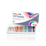 Pentel Arts Oil Pastels 16 Color Set – PHN-16
