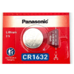 Panasonic Lithium Coin Batteries CR1632