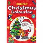 Bumper Christmas Colouring Red Book by Brown Watson