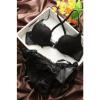 Dark Angels Sexy Lace Bra & Brief Set European Style - Padded Maroon