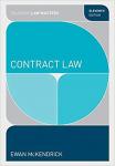 Palgrave Law Masters : Contract Law Book by Ewan McKendrick