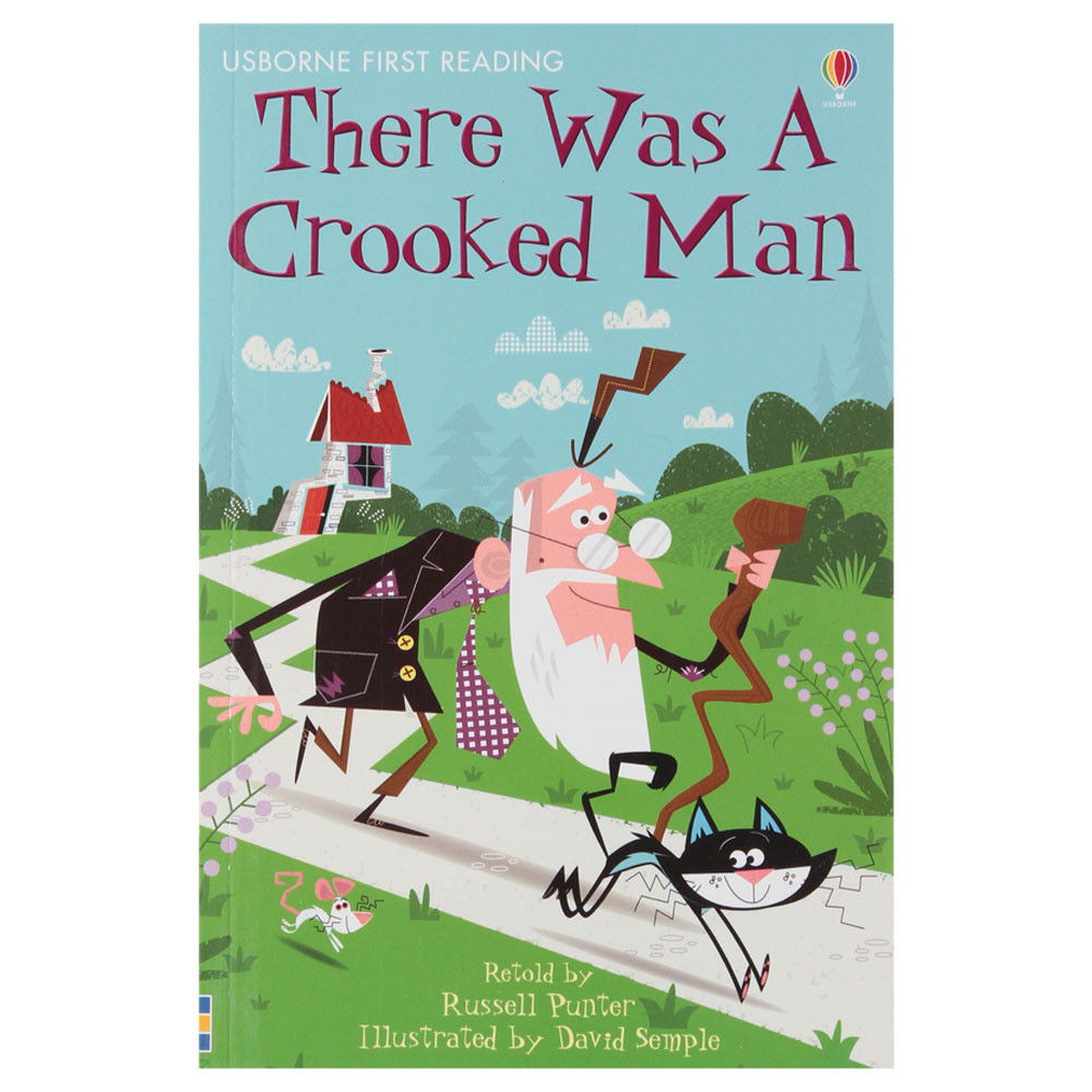 Usborne First Reading Level 2 There Was a Crooked Man - Russell Punter