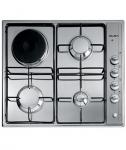 Elba Stainless Steel Black Color Three Burner Gas Cooker Hobs – ES60-311BK