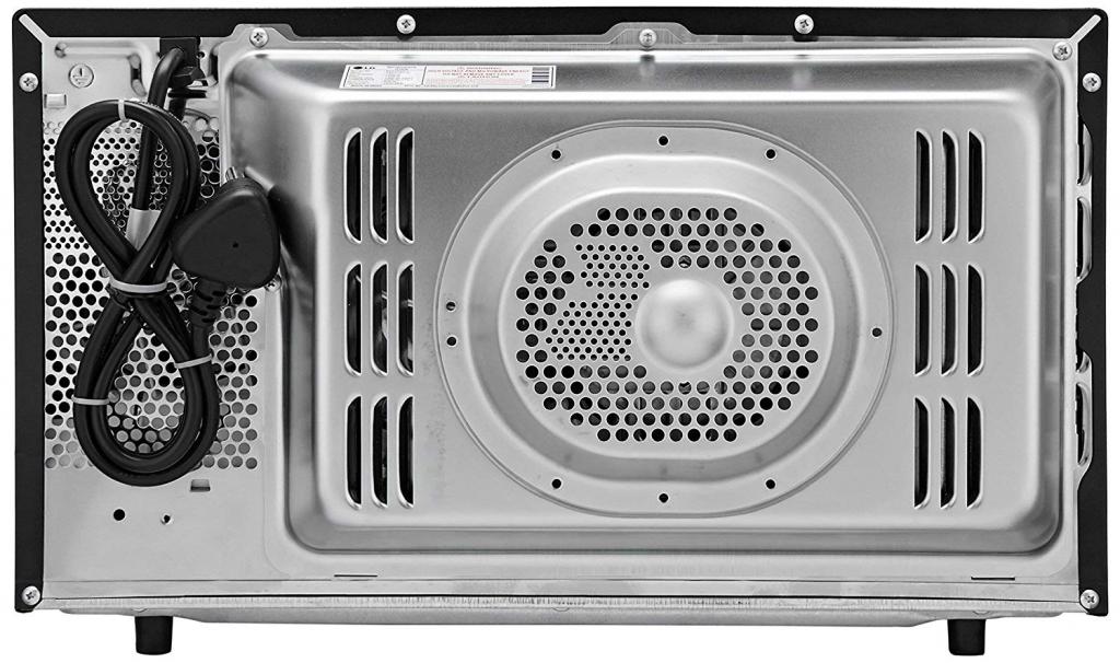 LG 32L Black Color 2400W Convection Microwave Oven MJ3296BFT