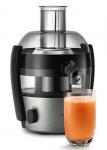 Philips 500W 1.5L Brushed Aluminium Viva Collection Compact Juicer – HR1836/00