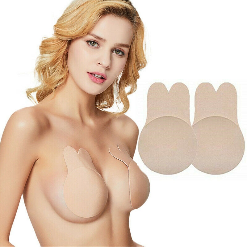 Elsa - Seamless Push Up Invisi Strap Stick On Bra