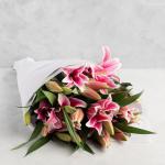 Pink Tiger Lily Bunch (Lily Stems)