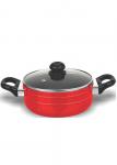 Wipro 24cm Non Stick Casserole with Glass Lid – CRG24