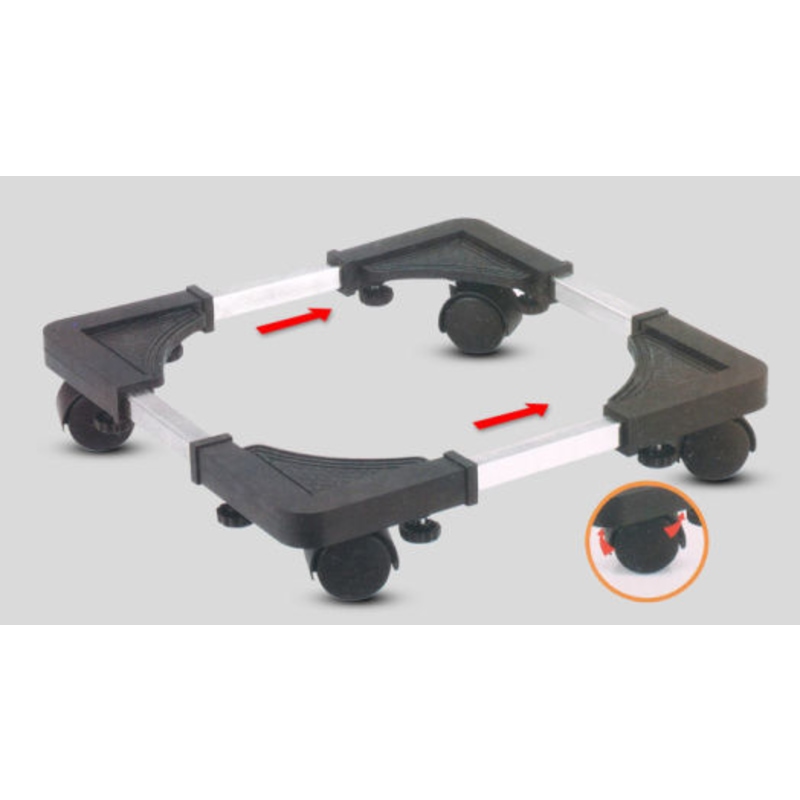 Movable Adjustable Base Stand for Gas Cylinders and Water