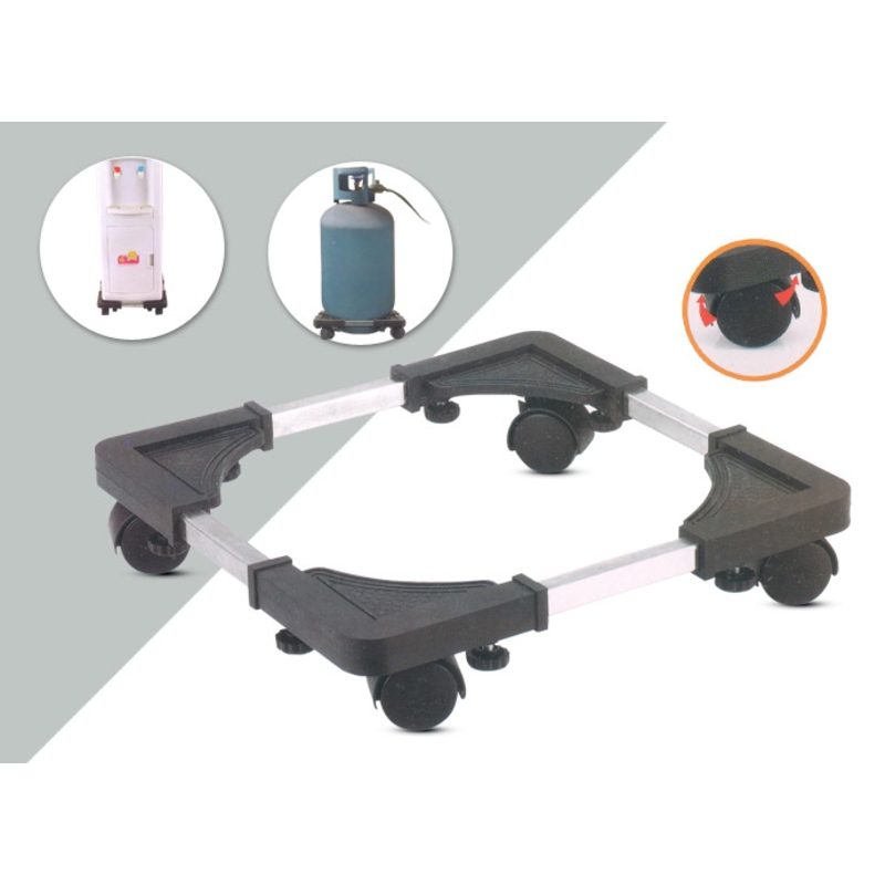 Movable Adjustable Base Stand for Gas Cylinders and Water