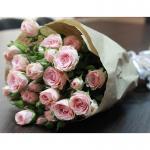 Pink Roses Bunch