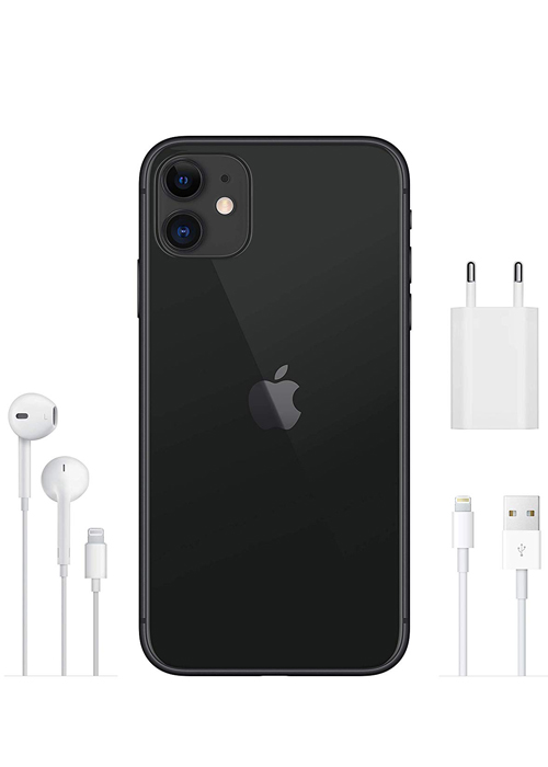 Apple Iphone 11 Black Color with 64GB, 4GB RAM