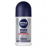 Nivea Men Anti-Perspirant Deodorant Roll-On Silver Protect 50ml